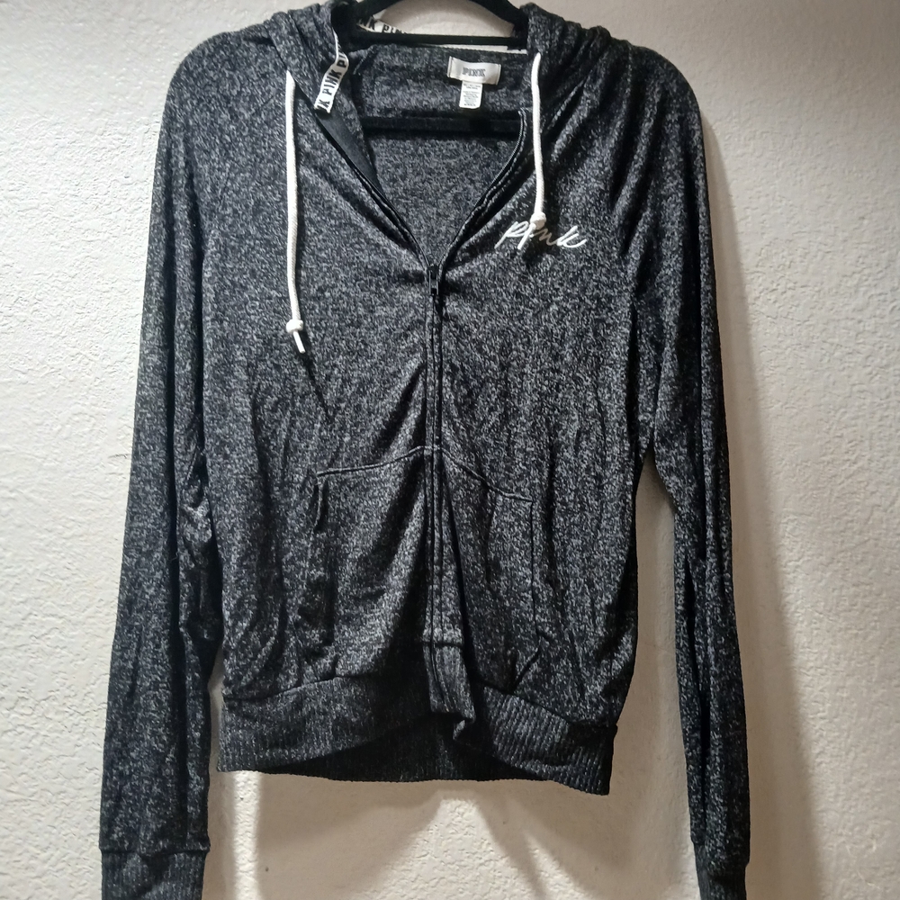 PINK Victoria's Secret Charcoal Hoodie